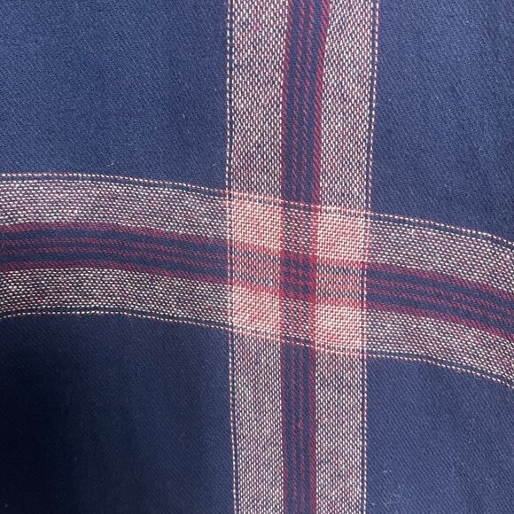 Woolrich Womens Button Up Long Sleeve Blue Red Flannel Shirt Size Large.‎ - Picture 6 of 10
